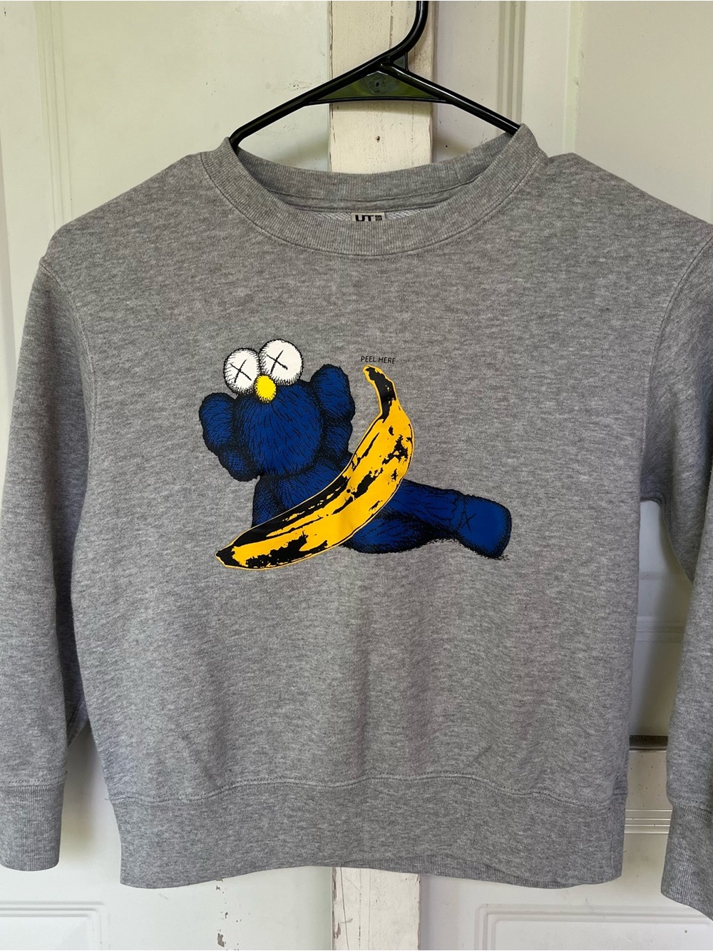 KAWS x Andy Warhol Uniqlo Kids Sweater 7/8 Years Old!